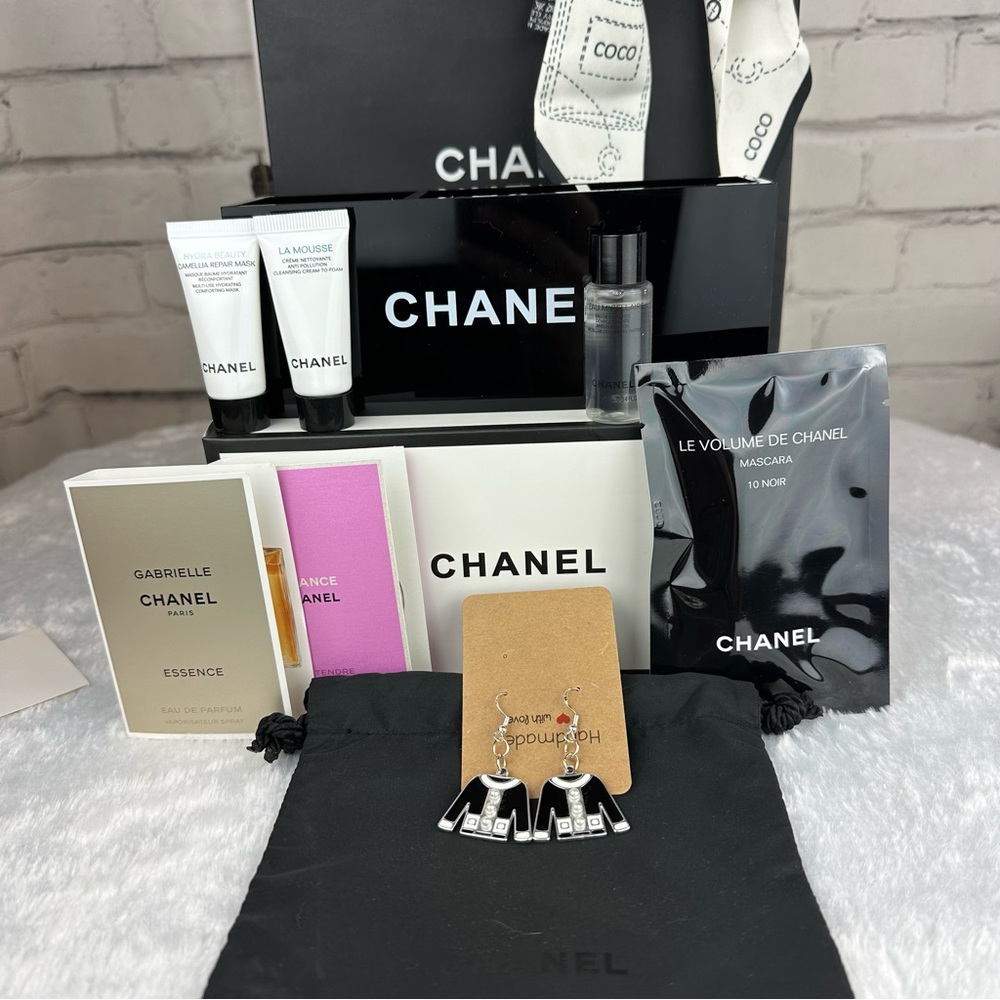Chanel acrylic brush holder, makeup holder ALL NEW samples GIFT SET - Picture 7 of 7